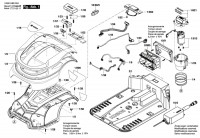 Bosch 3 600 HB0 004 Indego Xs 300 Autonomous Lawnmower 230 V / Eu Spare Parts